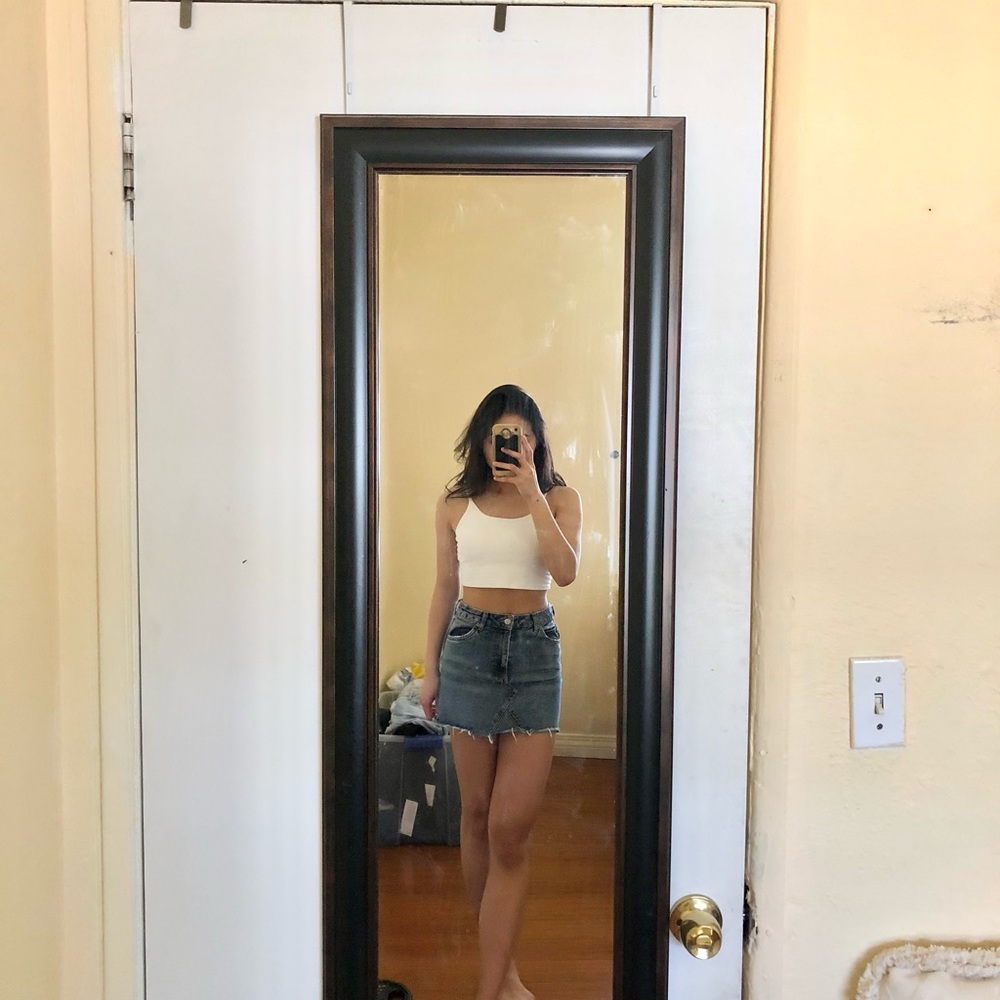 TOPSHOP DENIM SKIRT